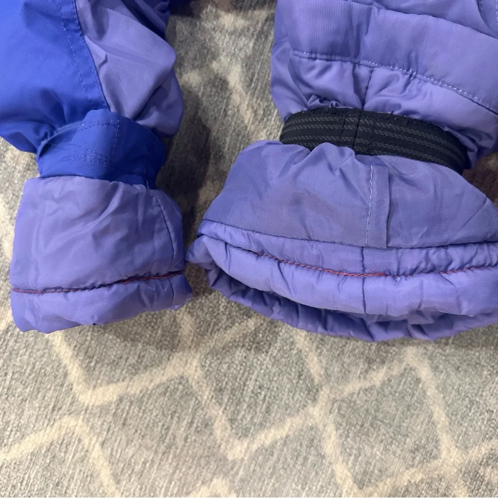 L.L. Bean Purple Snowsuit with Hood - Picture 4 of 4